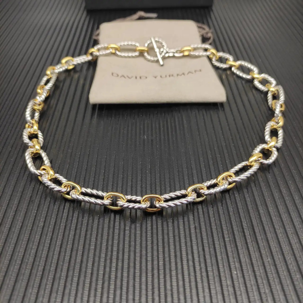 David Yurman Thread Sapphire Necklace